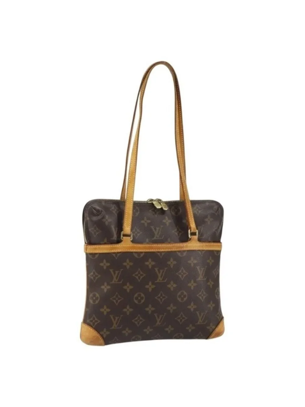 Authentic LOUIS VUITTON Monogram Coussin GM Shoulder Bag M51141 LV
